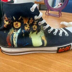 AC/DC Limited Edition Converse Sneakers
